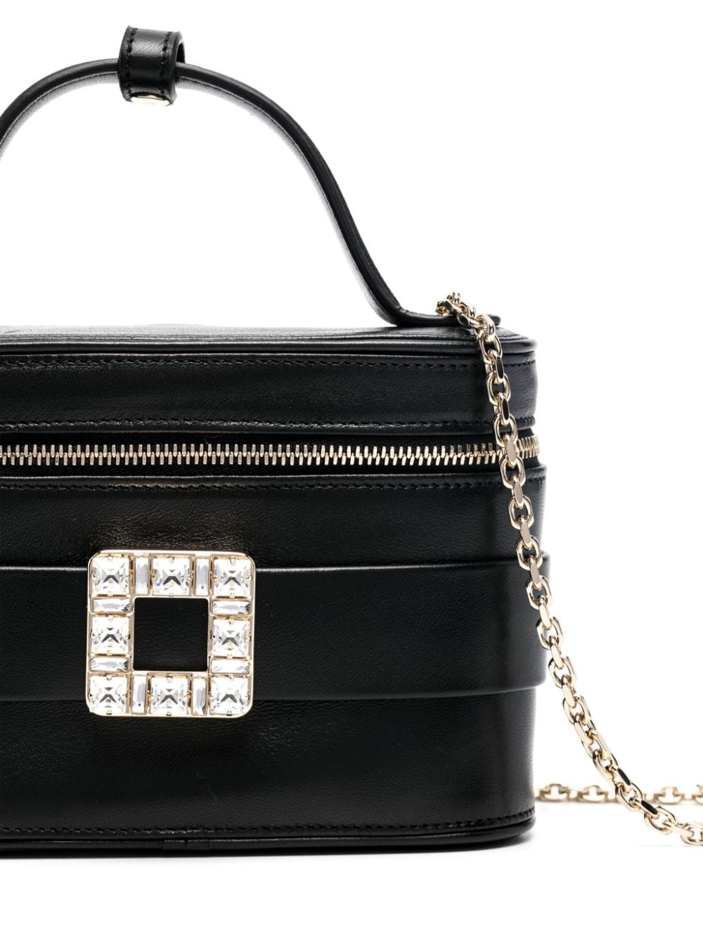 Vanity leather micro bag