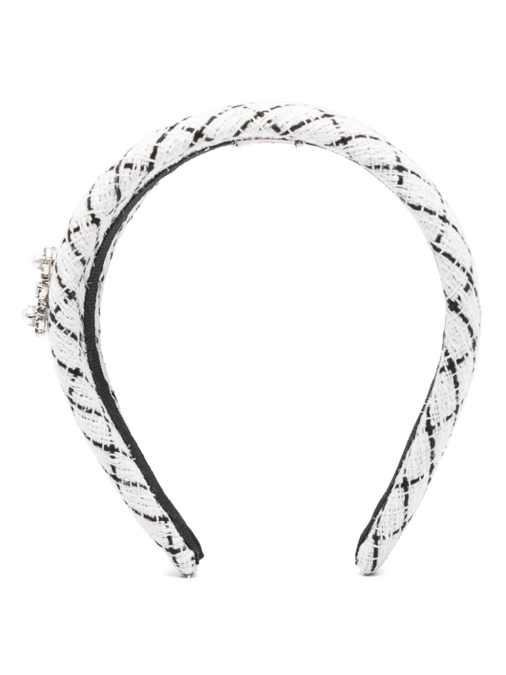 Rv flowers strass pearl headband