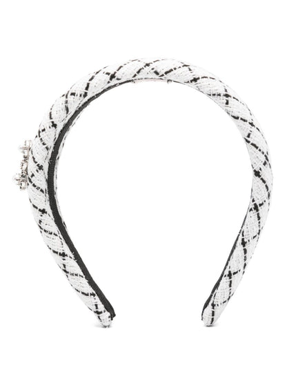 Rv flowers strass pearl headband