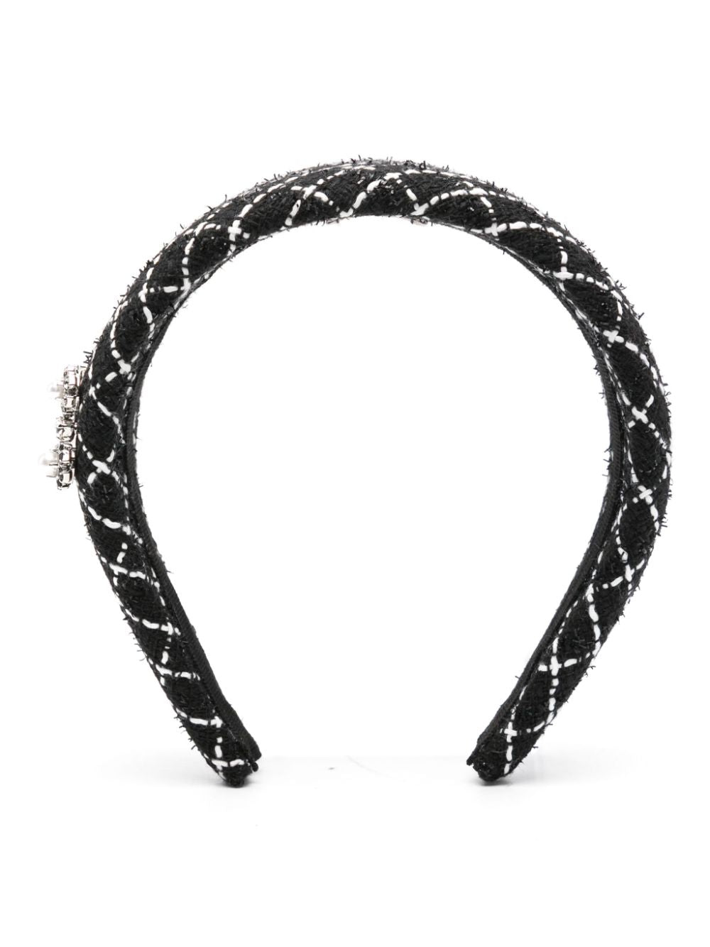 Rv flowers strass pearl headband