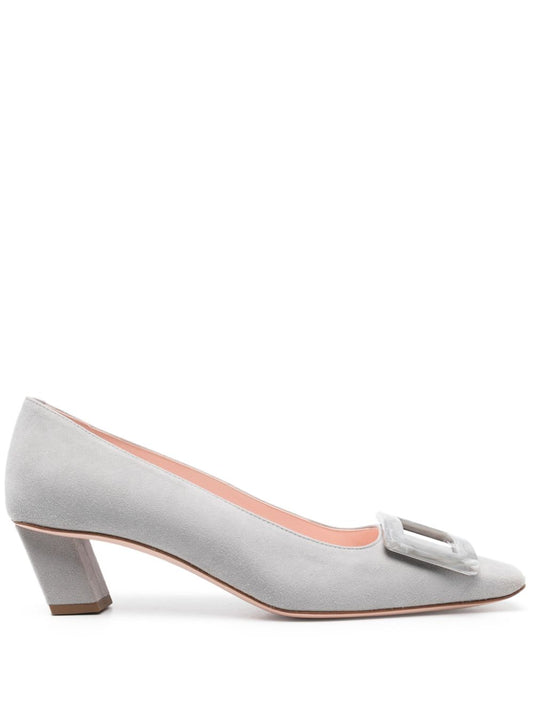 Belle vivier leather pumps