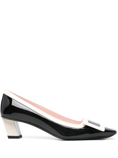 Belle vivier leather pumps