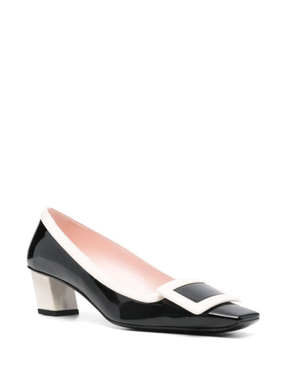 Belle vivier leather pumps