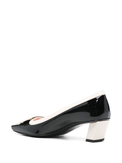 Belle vivier leather pumps