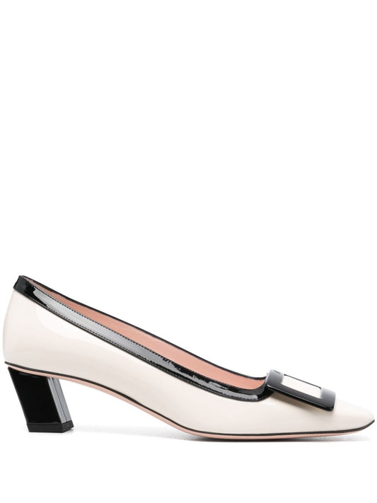 Belle vivier leather pumps