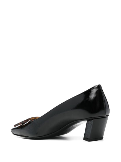 Belle vivier leather pumps