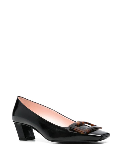 Belle vivier leather pumps