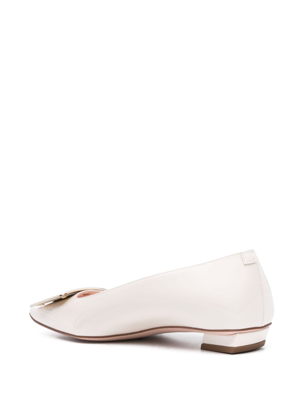 Belle vivier patent leather ballet flats