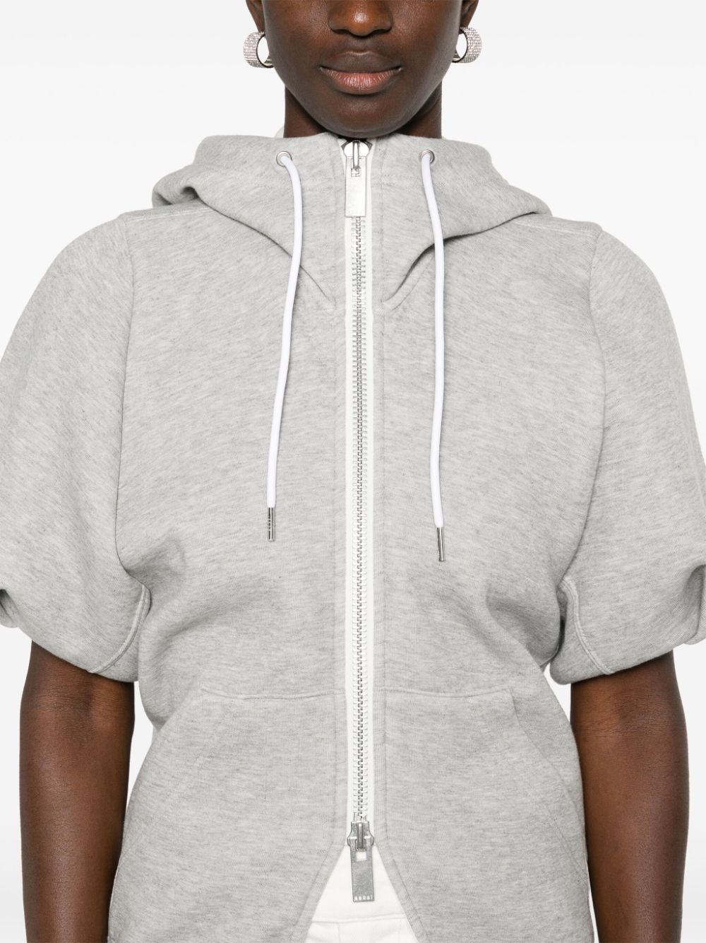 Short sleeves hoodie