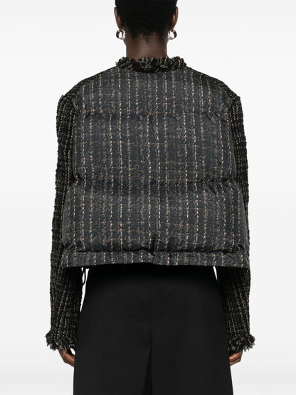 Tweed wool short jacket