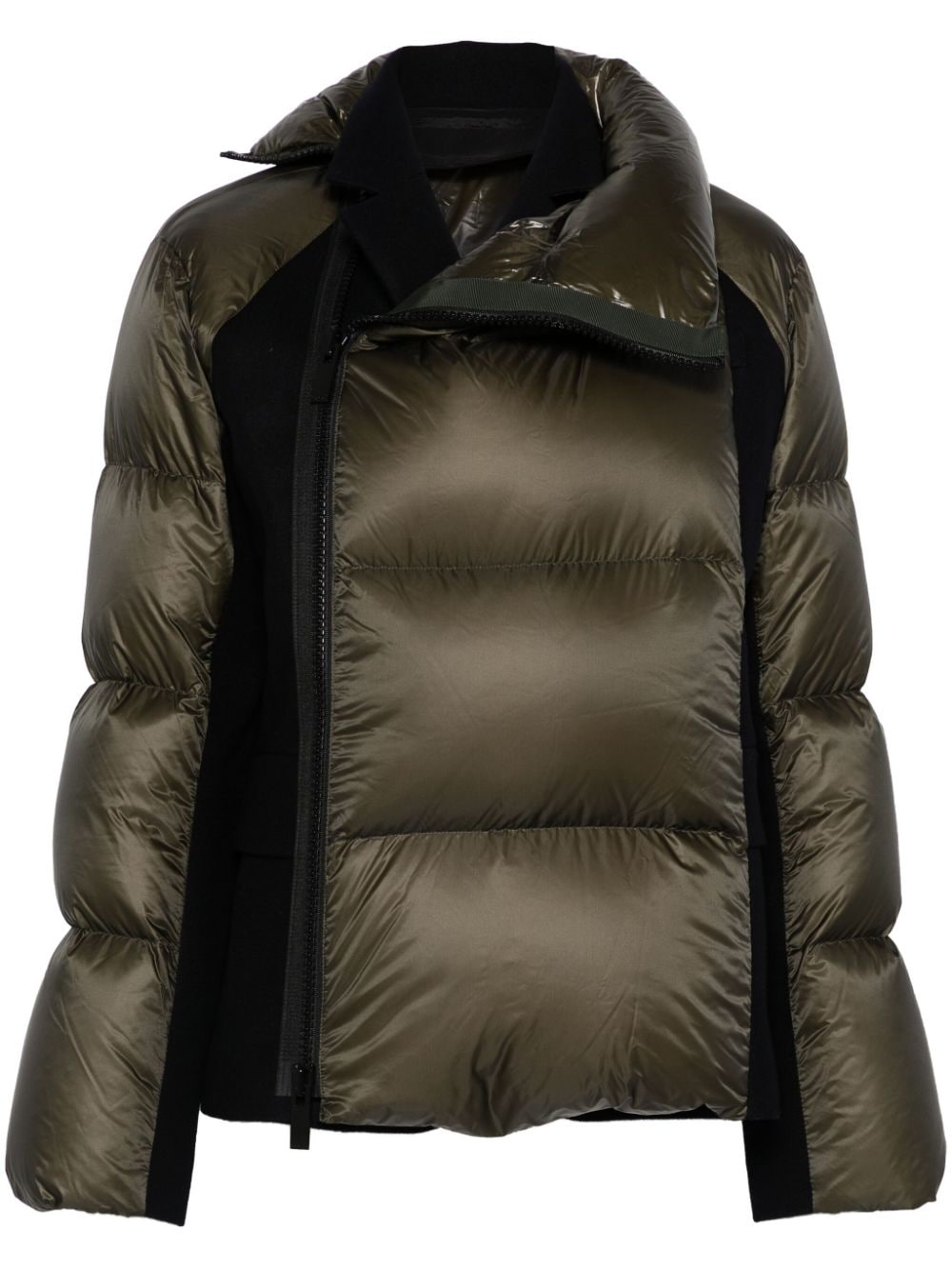 Nylon short down jacket