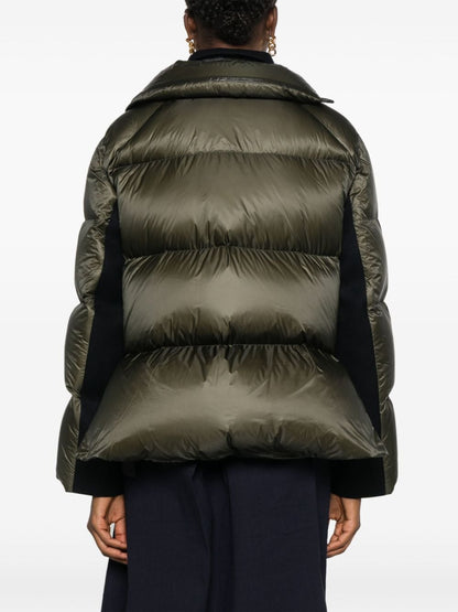 Nylon short down jacket