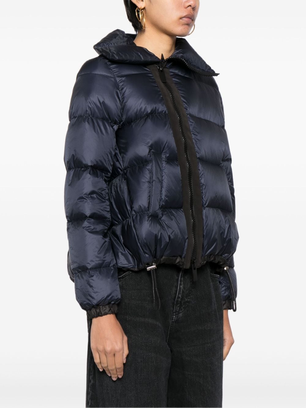 Nylon puffer jacket