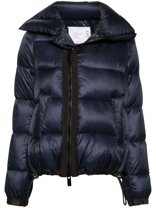 Nylon puffer jacket