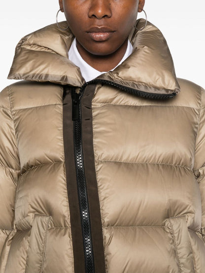 Nylon puffer jacket