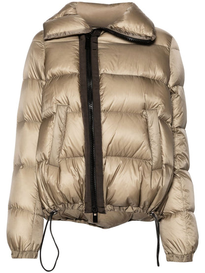 Nylon puffer jacket