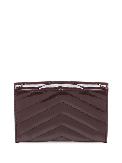 Cassandre patent leather card case
