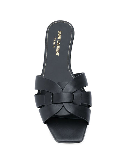 Nu pieds leather flat sandals