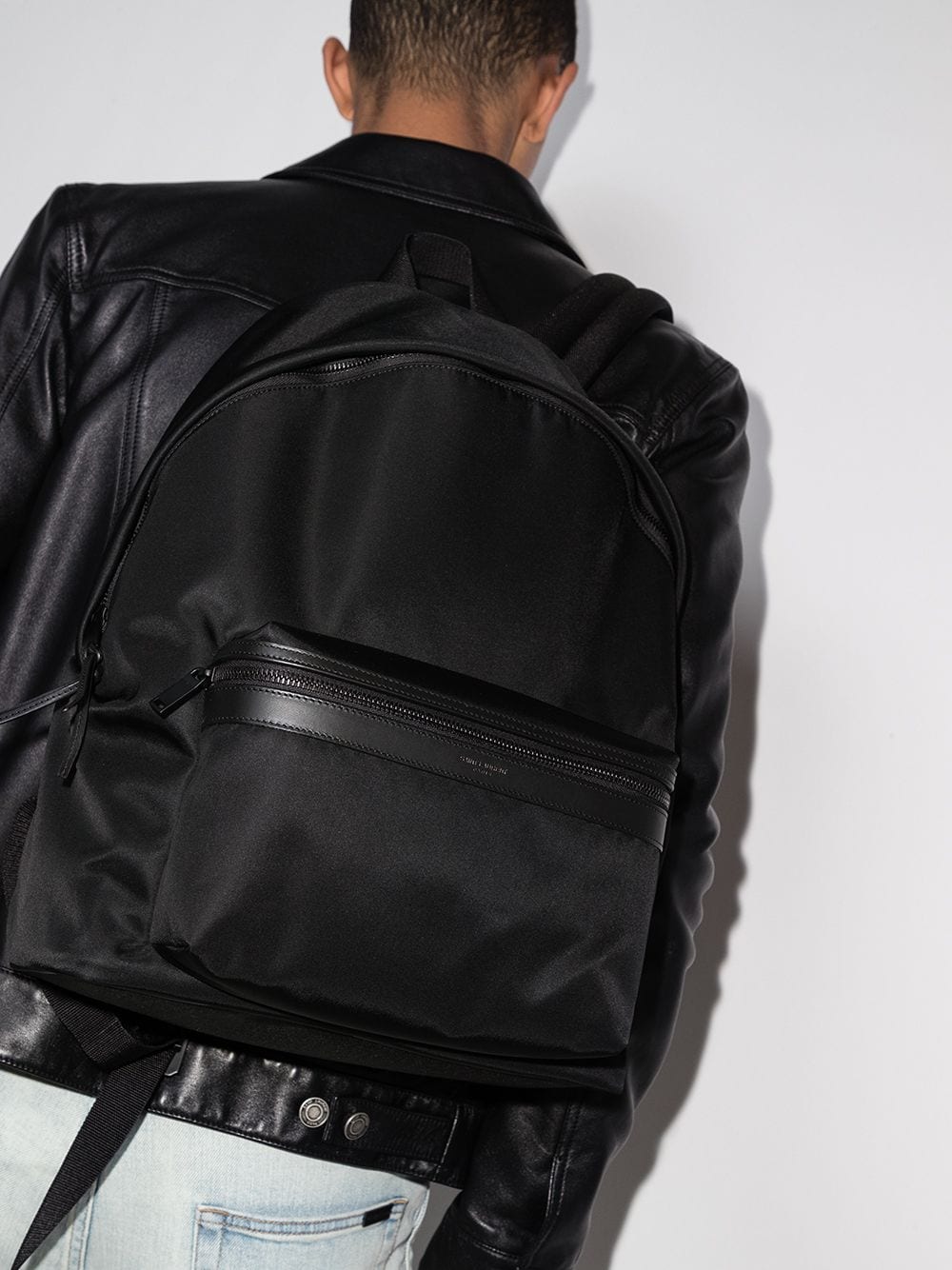 City nylon backpack