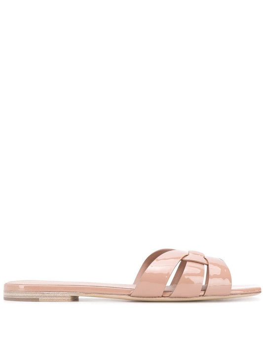 Nu pieds tribute leather flat sandals