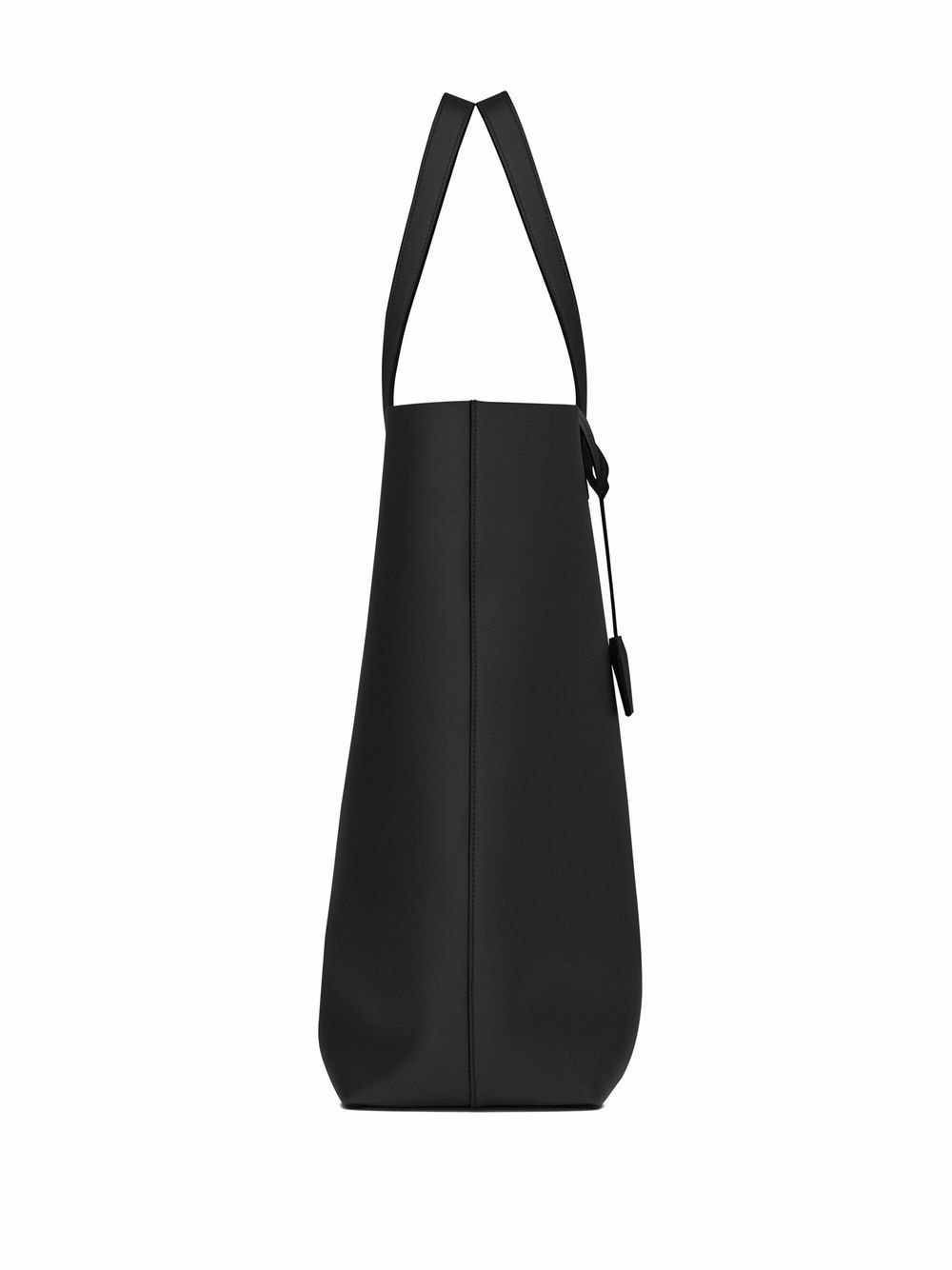 Bold leather tote bag