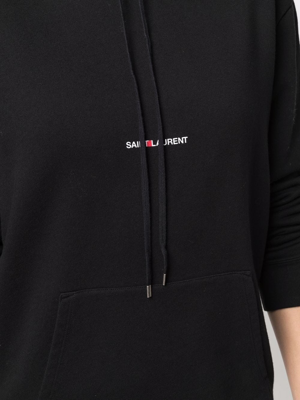 Logo cotton hoodie