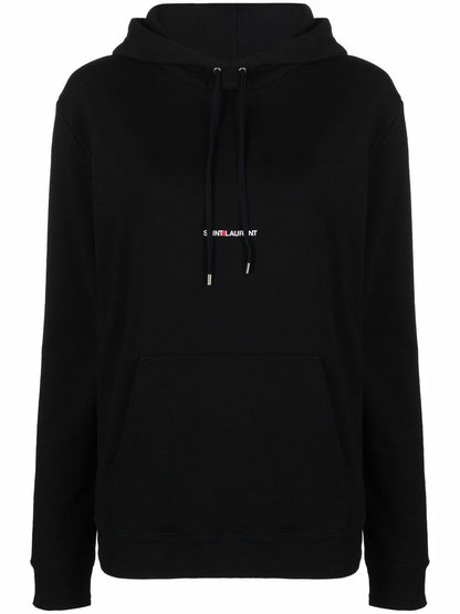 Logo cotton hoodie