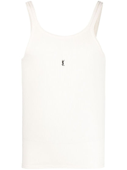 Cassandre cotton tank top