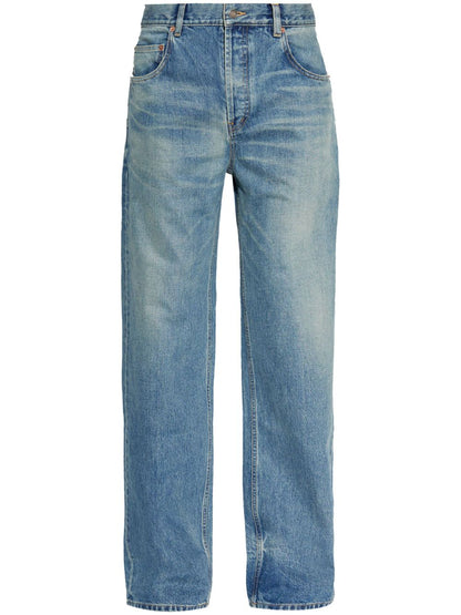 Baggy-fit denim jeans