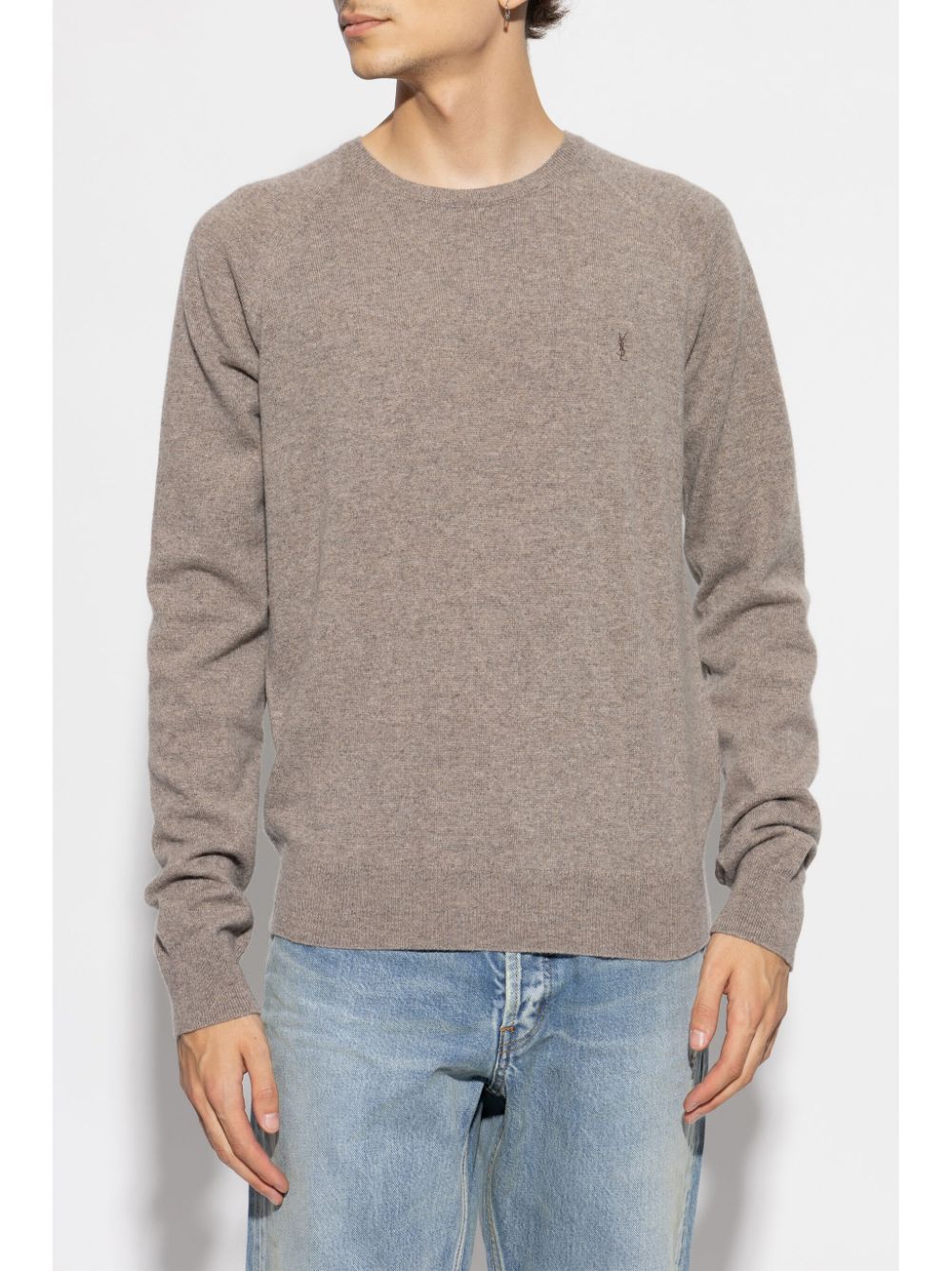 Cashmere crewneck jumper