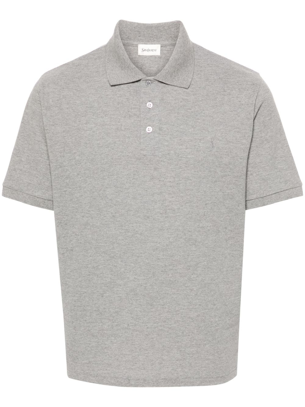 Piquet cotton polo shirt