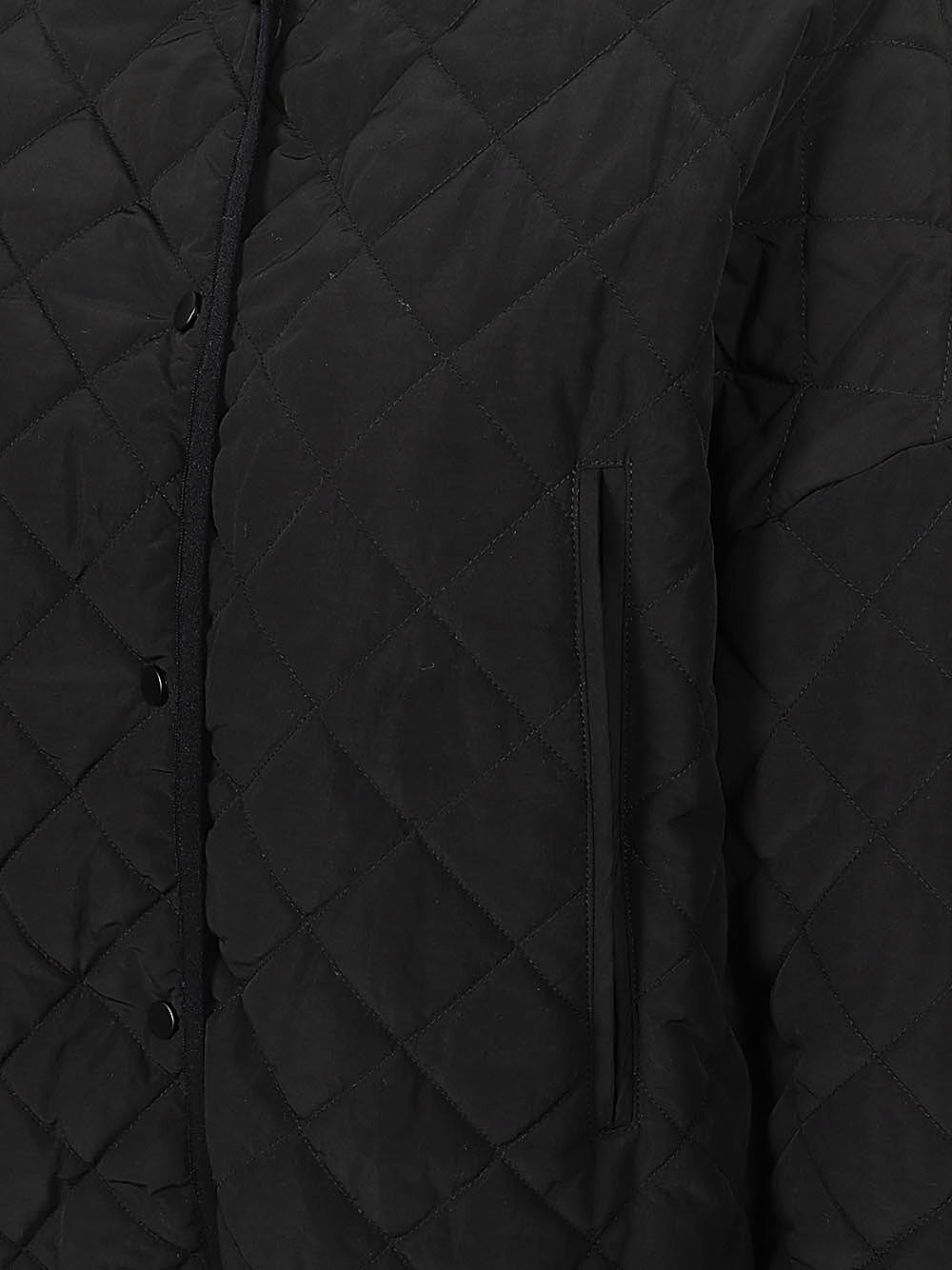 Nylon quilted jacket