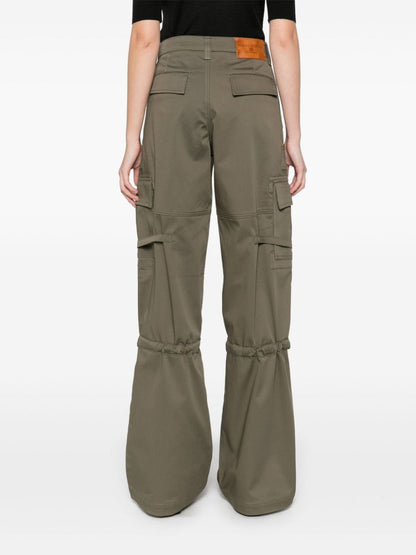 Cotton cargo trousers