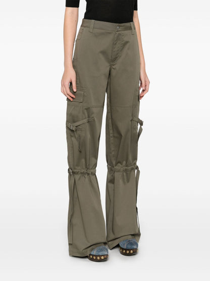 Cotton cargo trousers