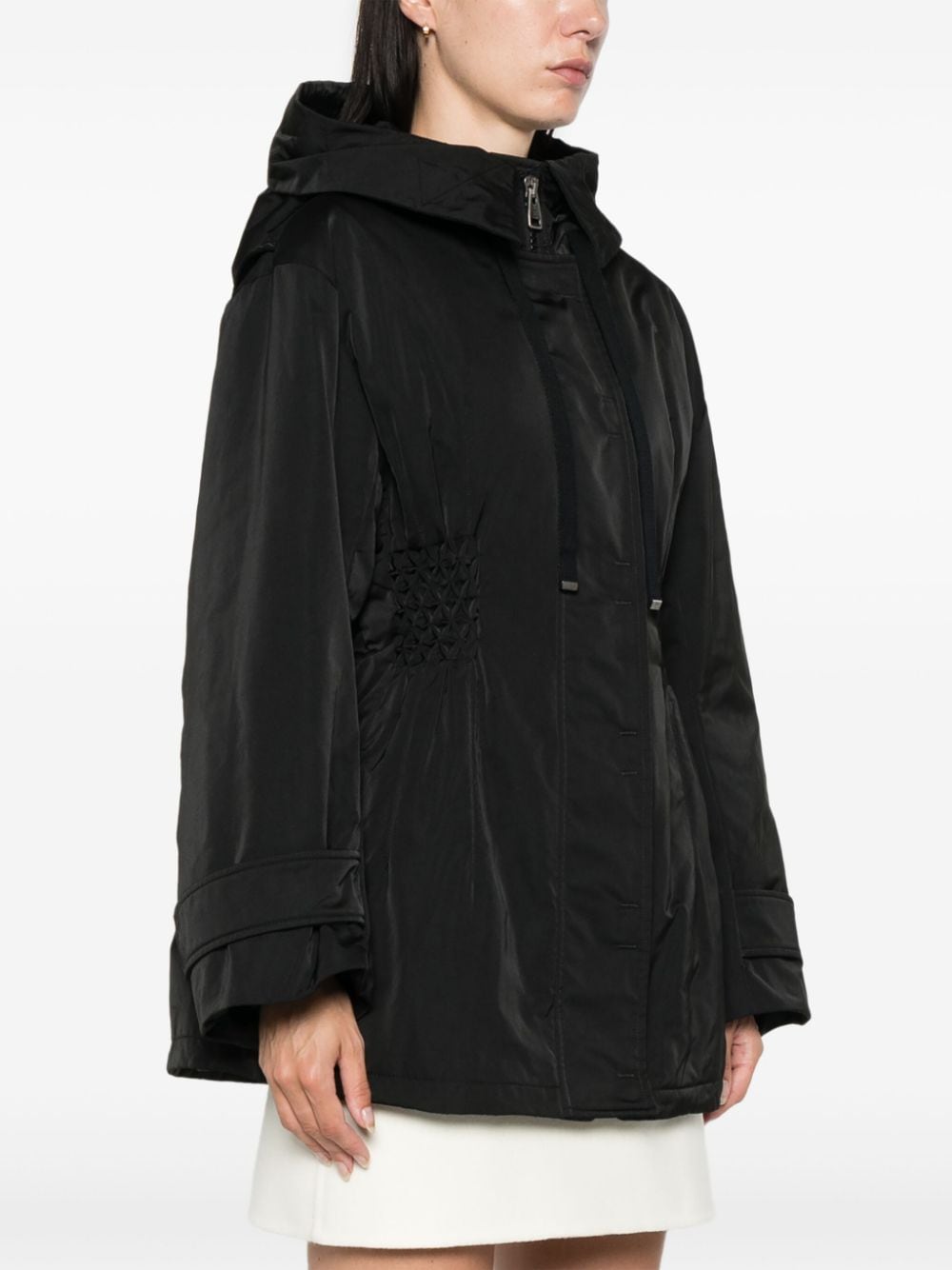 Hooded donw jacket