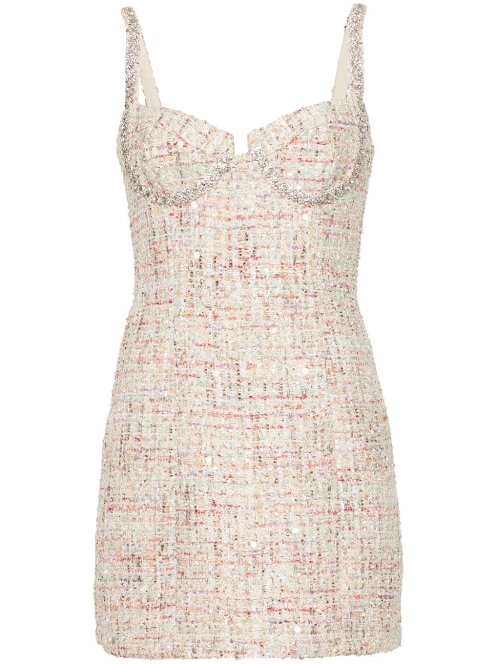 Bouclé mini dress