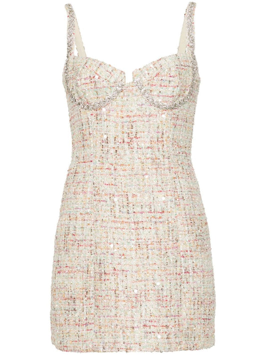 Bouclé mini dress