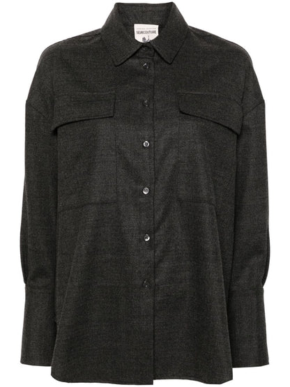 Jacqueline wool shirt