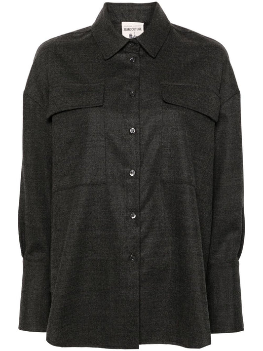 Jacqueline wool shirt