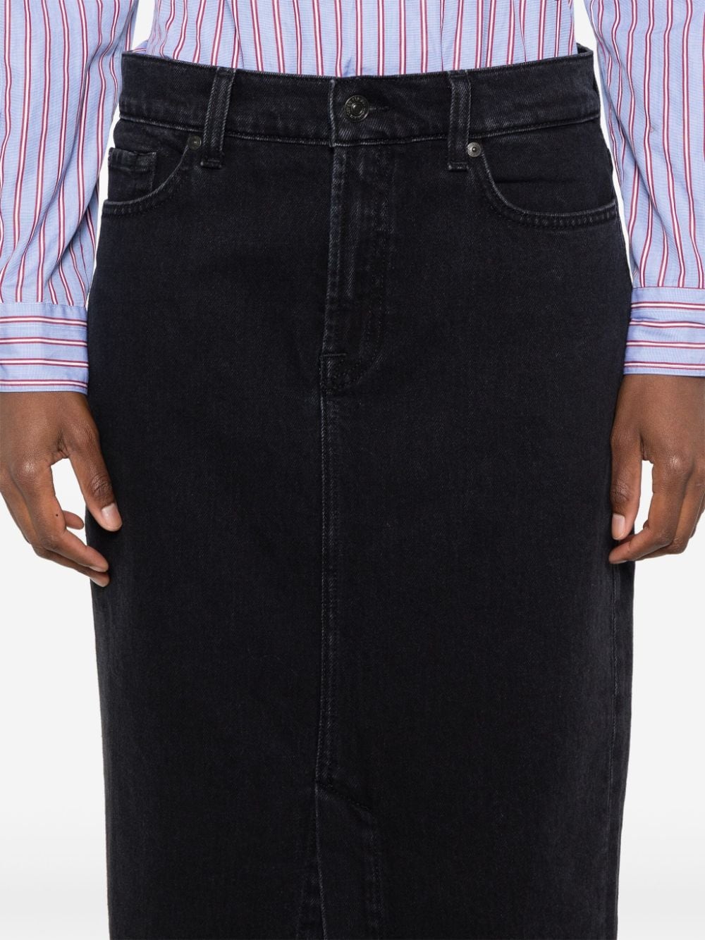 Kellie denim cotton skirt