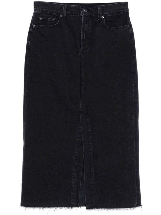 Kellie denim cotton skirt