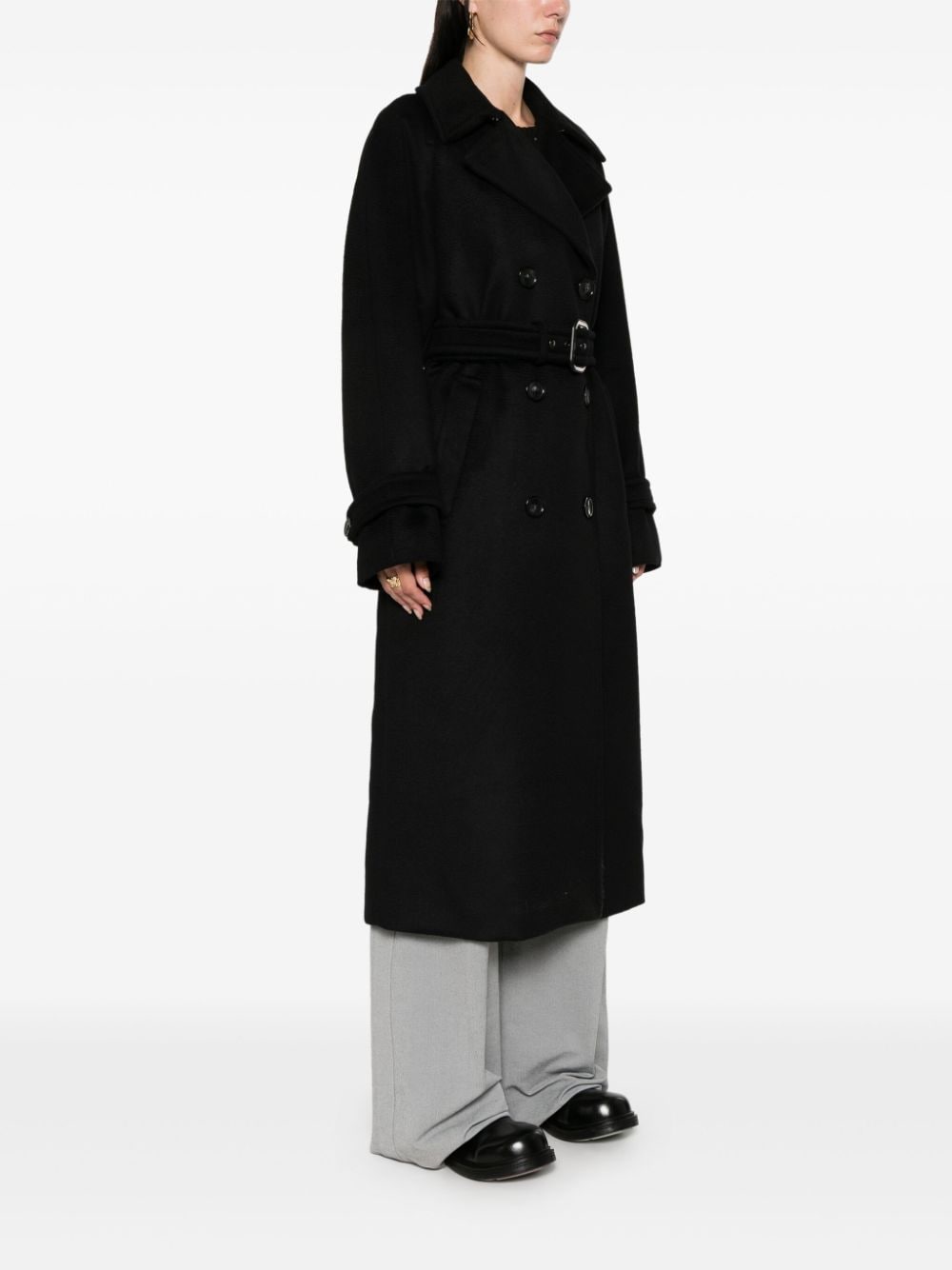 Wool long coat