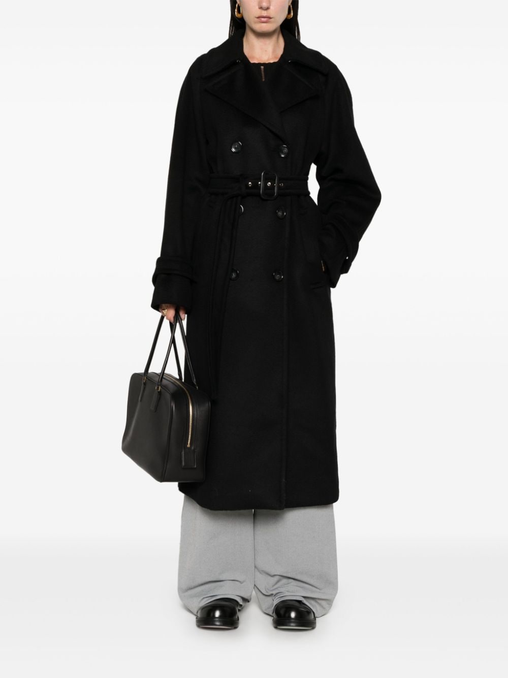 Wool long coat