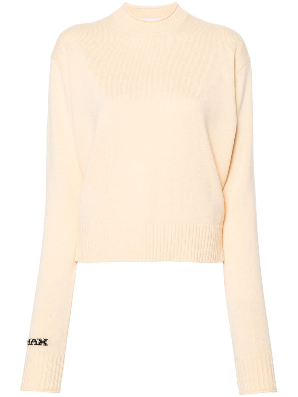 Wool crewneck sweater