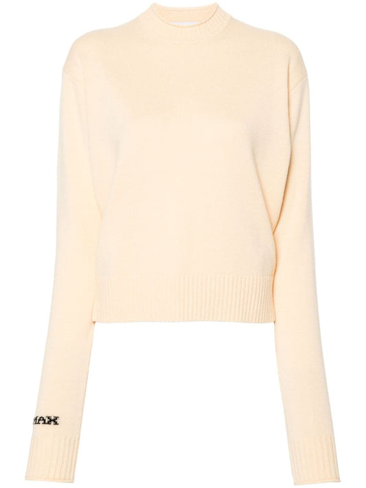 Wool crewneck sweater