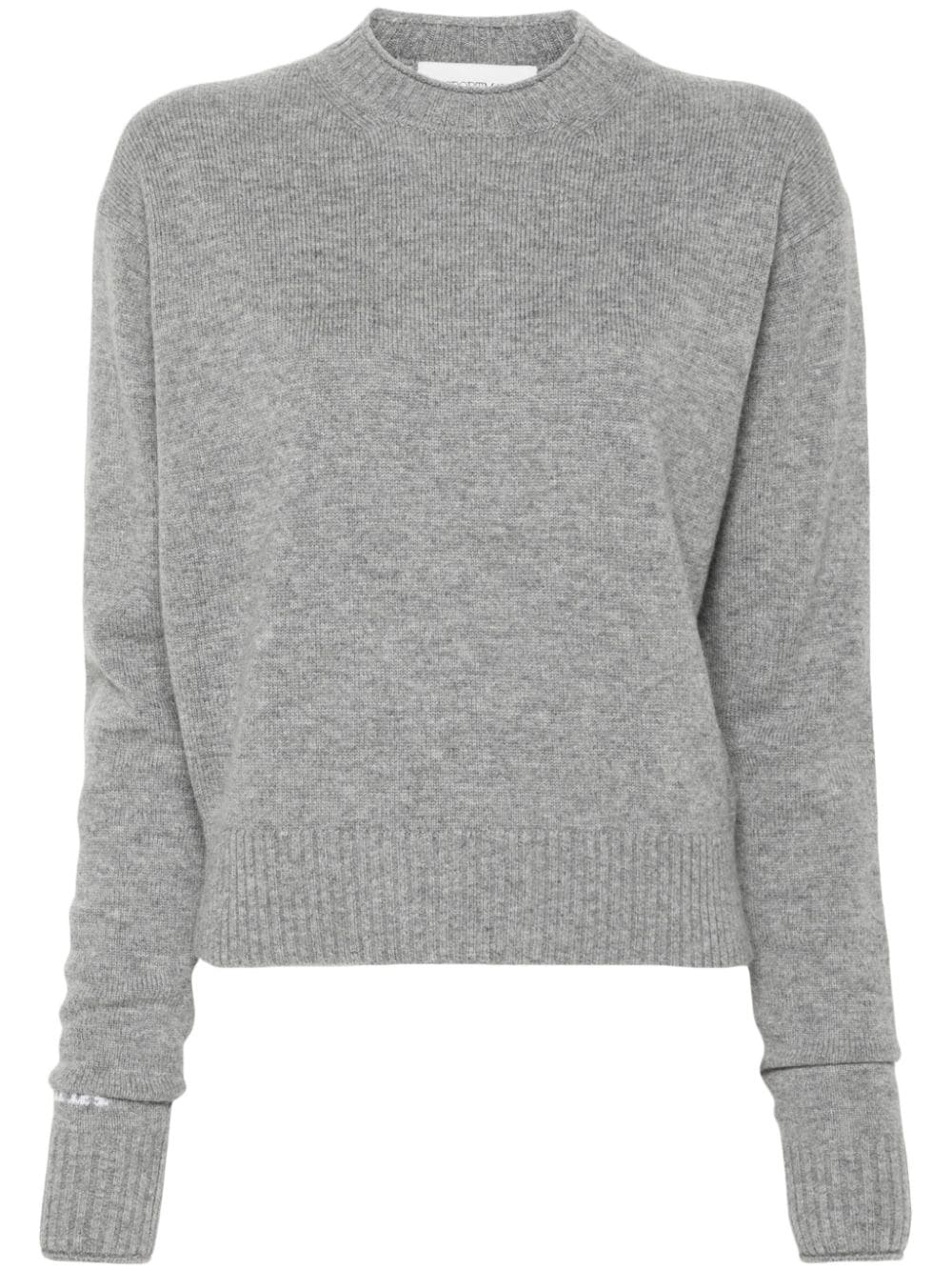 Wool crewneck sweater