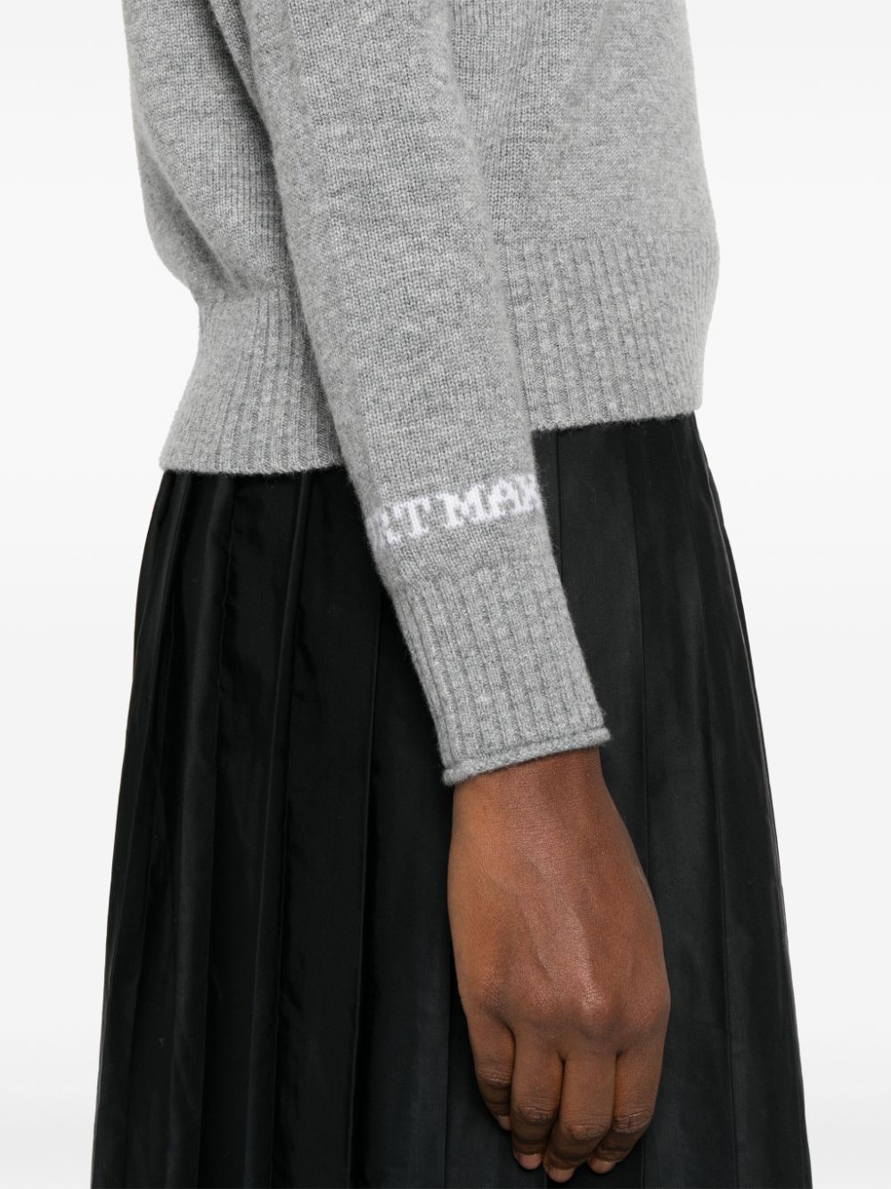 Wool crewneck sweater