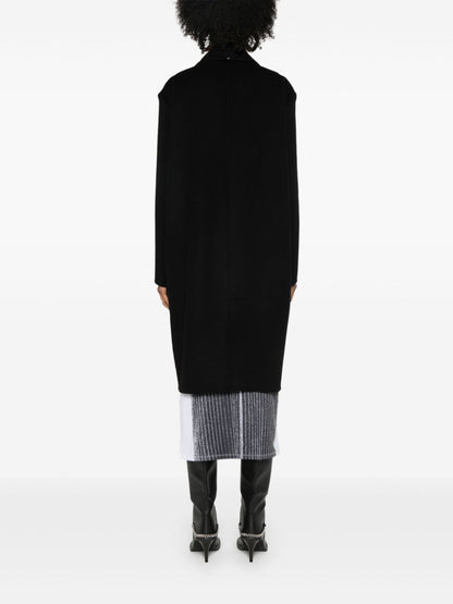 Wool midi coat