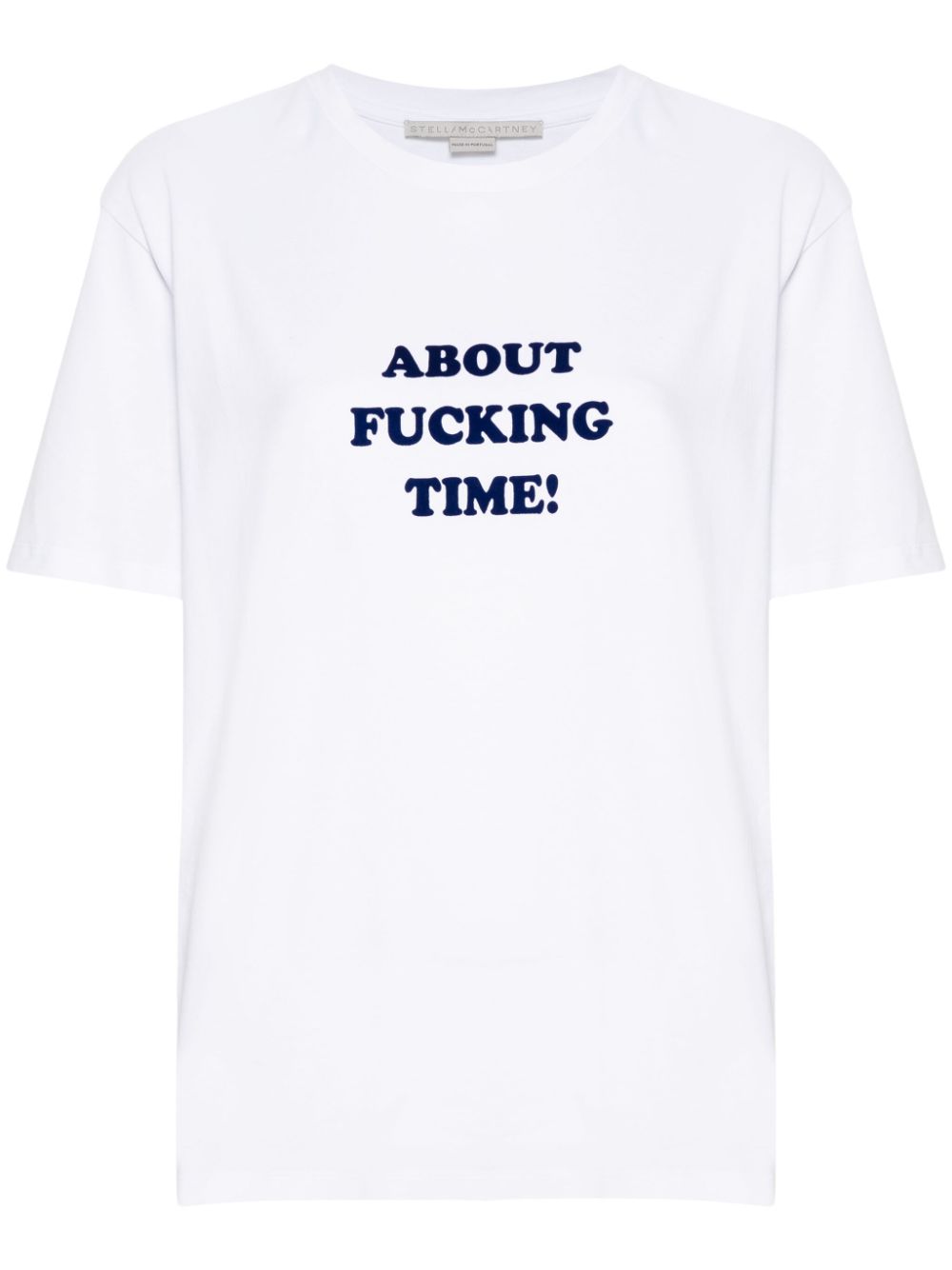 About time cotton t-shirt