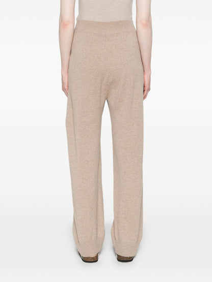 Cashmere knitted trousers